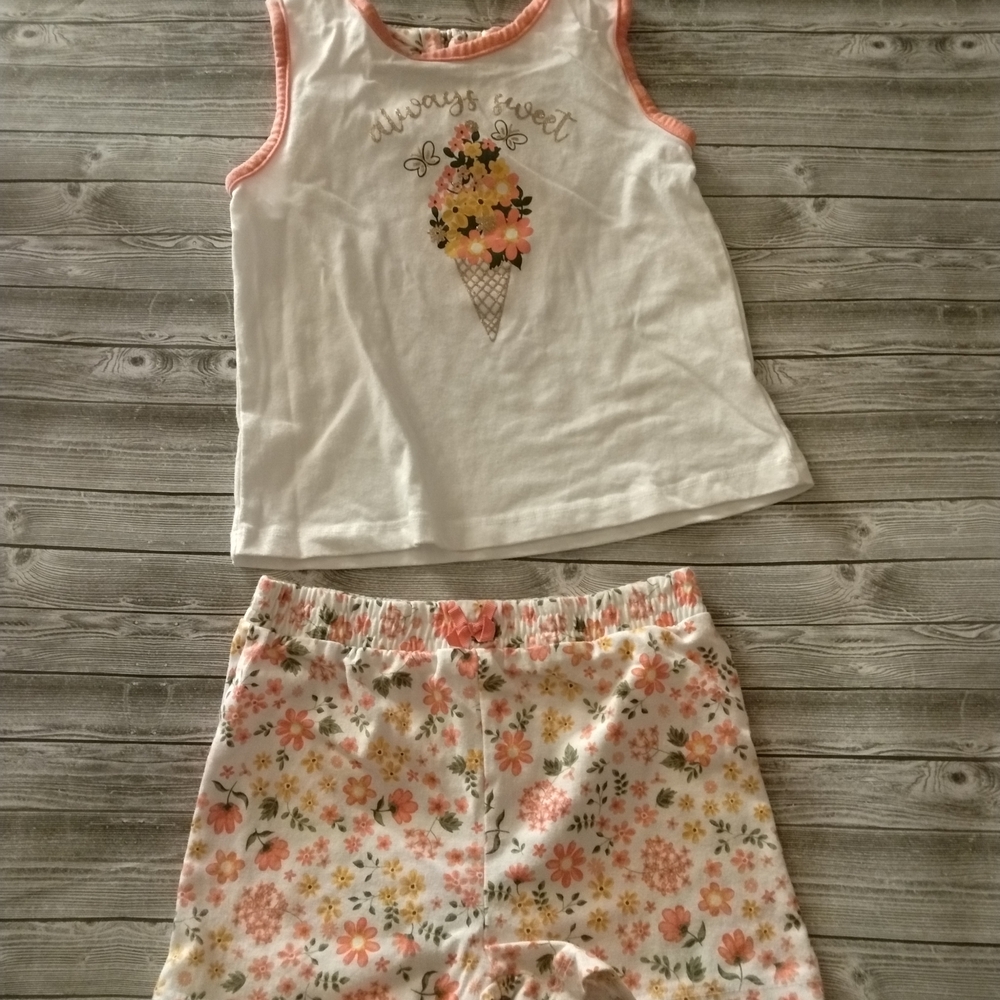 10/$40 Little Lass Girls 2pc. Shorts Set